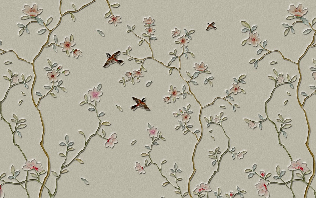 Фреска Весенний пейзаж